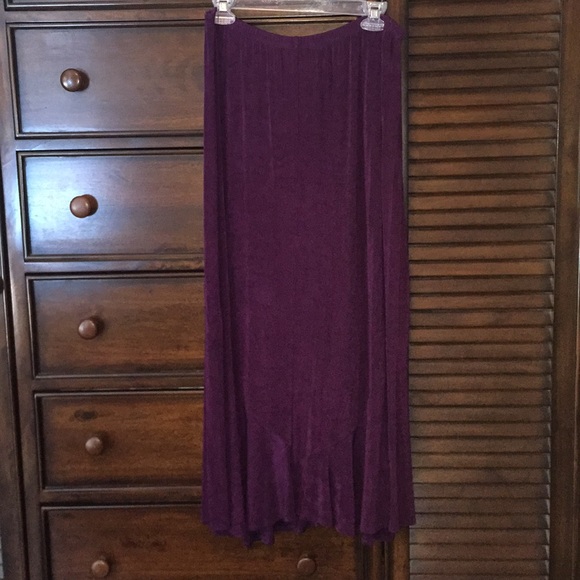 Chico's Dresses & Skirts - Chicos purple skirt